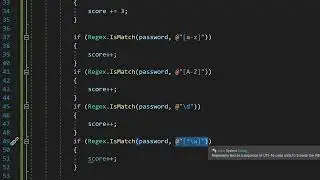 Check the Strength of a Password Using C#