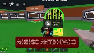 GANHEI O ACESSO ANTECIPADO DO EVENTO RADIOACTIVO NO STEAL A BRAINROT!