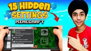 Best Minecraft Secret Settings In Minecraft pe | bedrock,beta version 