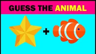 Guess The Animal! 🐠 10-Second Emoji Challengeemoticon