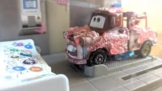 Disney Pixar Cars SDCC 2012 Bathroom Mater