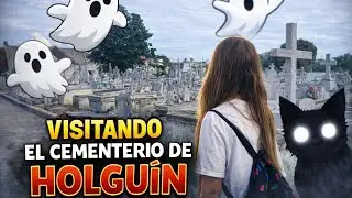 Visitando un cementerio 😬que miedo 😱