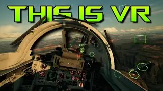 How to play Ace Combat 7 in VR EASY tutorial // Ace Combat 7 in VR is just BETTER!
