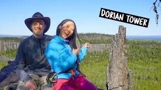 Moving Into Our Box Truck & Climbing Dorian Tower | VAN LIFE