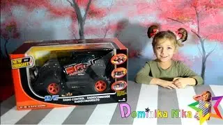 Большая машина на радиоуправлении New Bright  1:10. Unboxing Bad Street Buggy New Bright 1:10