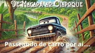 De Macapá ào Oiapoque - Passeando de carro por aí...