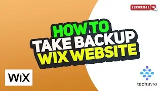 How to Take Backup WIX Website 2025