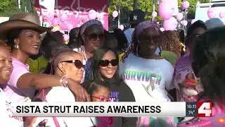 16th Annual Sista Strut walk raises awareness for breast cancer in African American communities