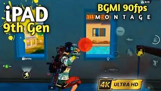 iPad 9th Generation BGMI 90 fps Gameplay Montage
