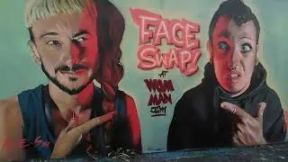 Graffiti Piece Done As Part Of The Wom Man Paint Jam At Allen Gardens,Shoreditch,London.Mon 12/06/23