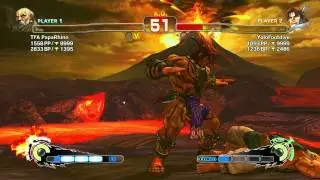 HD Street Fighter 4 PapaRhino (GK) vs YoloFootdive (TH)