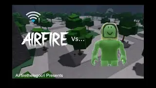 Airfire vs greenbean kid some other player included [The Strongest Battlegrounds]