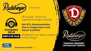 SCHWARZ GELB – Der Live-Talk aus dem Gasthof Weißig
