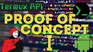 Termux API Proof of Concept #1