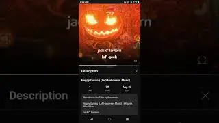 Jack o Lantern Lofi Geek - Happy Guising in reverse (Halloween lofi music)