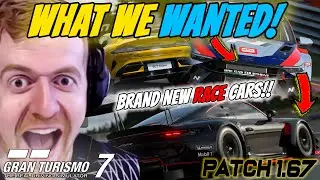 🤩 FINALLY some BRAND NEW Race Cars!! Patch 1.67 || Gran Turismo 7