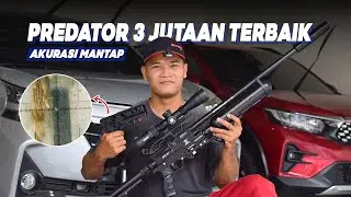 SALAH SATU PREDATOR AKURASI TERBAIK HARGA 3 JUTAAN !! PROMO SENAPAN ANGIN PCP PREDATOR TERBARU 2026