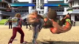 Tekken Tag 2 Steve & Bryan Cool BLUE SPARKS Combo