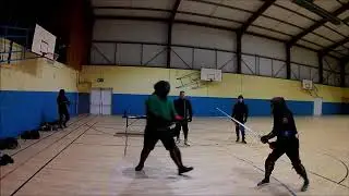 Blademasters League: Longsword - 08/12/2019 - Michael vs Branden