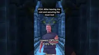 Gotta have good loot to do DPS right? 😂 