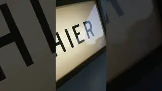 CASHIER Illuminated Sign, Custom Business Signage, LED Backlit Hand-painted Sign