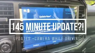 2021+ Ford F-150 - 145 Minute Update?! - Updates and Using Camera While Driving!