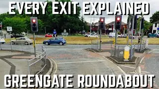 How To Navigate The Greengate Roundabout (Middleton Junction) #roundabout