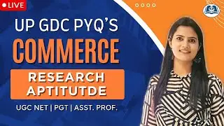 Research PYQs | Asst. Prof. Commerce | UGC NET | HPSC | UPPSC | RPSC ABST