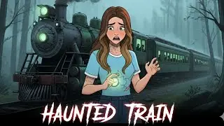 Haunted Train | Bhutia Train | Scary Sham | Hindi Horror Stories | Animated Stories