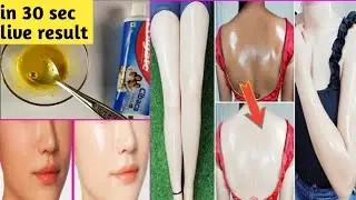 Skin whitening home remedies live result | Japanese skin whitening home remedies