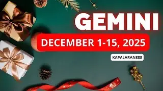 GEMINI - ALIN KA DITO? DECEMBER 1-15, 2025 General/Money/Love Tagalog tarot #KAPALARAN888
