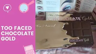 ASMR TOO FACED Chocolate gold eye shadow palette ОБЗОР ТИХИМ ГОЛОСОМ ЛУЧШИЕ ТЕНИ