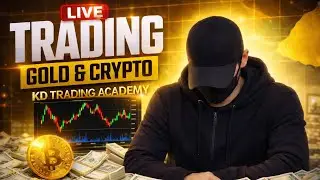 LIVE: Bitcoin & Gold Analysis 📈 Next Big Move? | KD Trading Academy