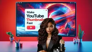 How To Make Youtube Thumbnails in less than 1 minute