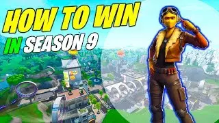 HOW TO WIN YOUR 1st GAME IN FORTNITE SEASON 9! (Battle Royale - FREE Umbrella Item!)