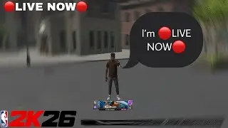 🔴LIVE NOW🔴on NBA 2K26 PS4 gen: playing on my 7'2 DEMIGOD 3-level threat/ Post Scorer build!📫