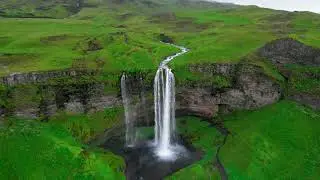 Seljalandsfoss Waterfall, Golden Circle, Iceland, Summer 2025