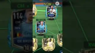 MY FIFA MOBILE TEAM THEN VS NOW🔥⚡ ( RATE THE EDIT🔥😲)