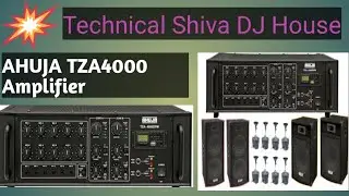 AHUJA | AHUJA 400W AMPLIFIER  |AHUJA TZA4000