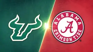MBB Game Highlights: Alabama vs. South Florida (Dec, 17. 2025)
