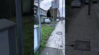 Dangerous Pavement: Illegal Parking Opposite H Harire Chemist | Safety Risk at Barnet-Enfield Border