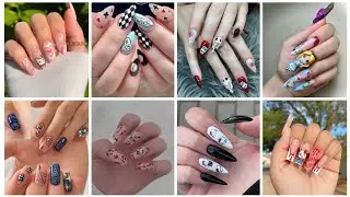 Attractive and Beautiful Acrylic Nail Designs for Young Girls/ Top Trendding fashion ideas 2024