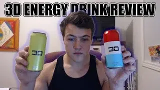 3D Energy Drink Review | Christian Guzman | Tri-Color & Green