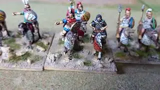 The Carthaginian army at the battle of Cannae, 216 BC, in 20mm size for DBM rules