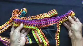 Biquíni Neon com crochê