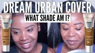 TESTING Maybelline Dream Urban Cover Foundation SHADES: Cafe Au Lait vs Truffle