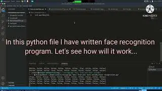 Multiple Faces recognition from pre created text files.