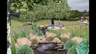 Landscape visual simulation demo using Photoshop