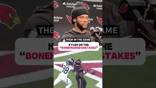 Kyler Murray on CRUCIAL Mistakes 😳