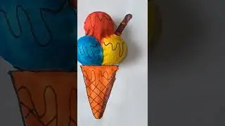 funny icecream #kids #funny #art #youtubeshorts